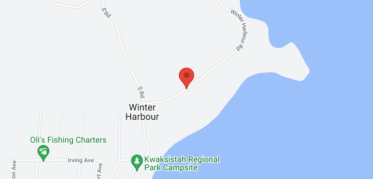 map of 149 WINTER HARBOUR ROAD